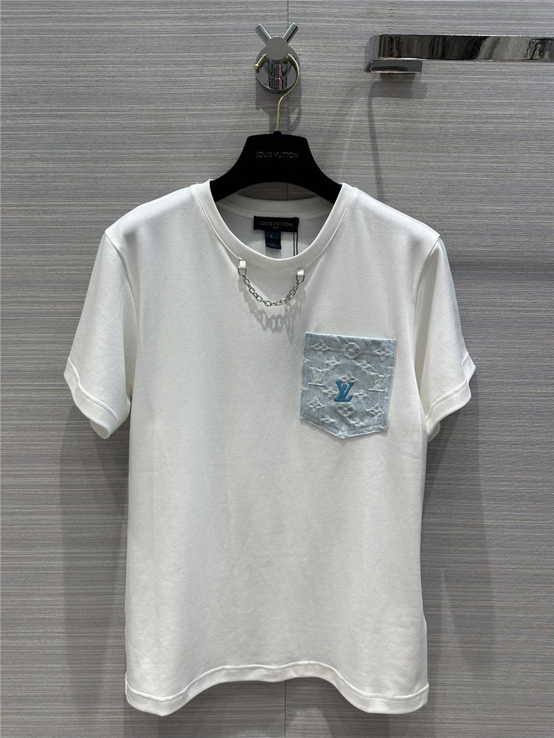 louis vuitton LV short sleeve T-shirt replicas clothes