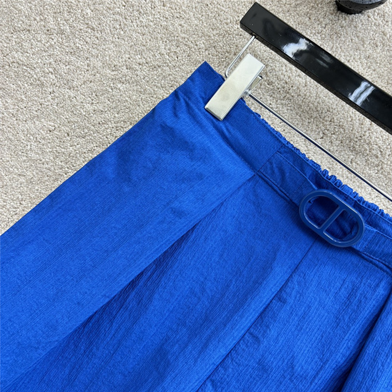 D10r letter button decorative a-line shorts replicas clothes