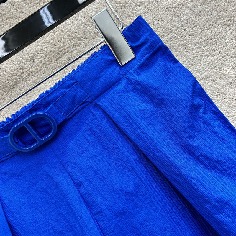 D10r letter button decorative a-line shorts replicas clothes