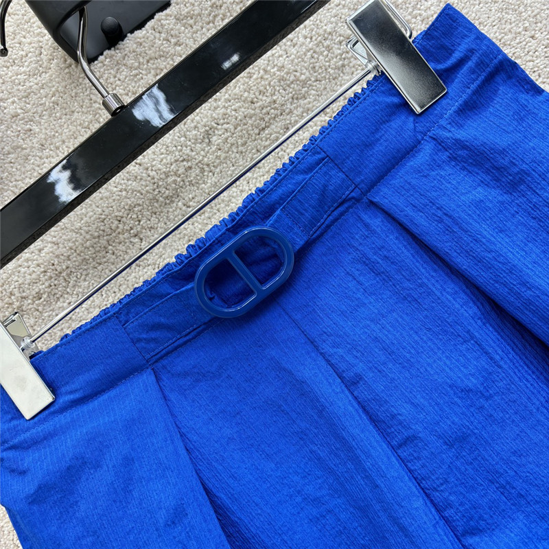 D10r letter button decorative a-line shorts replicas clothes