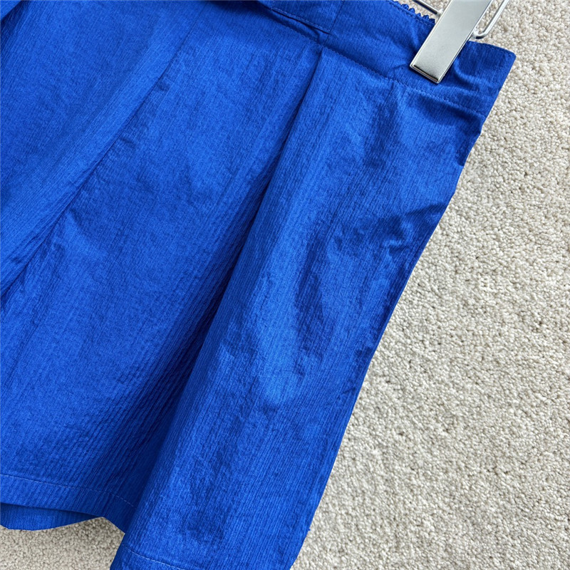 D10r letter button decorative a-line shorts replicas clothes