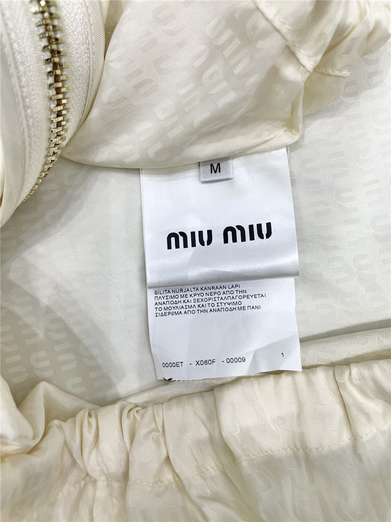 miumiu belted jacket replica d&g clothing