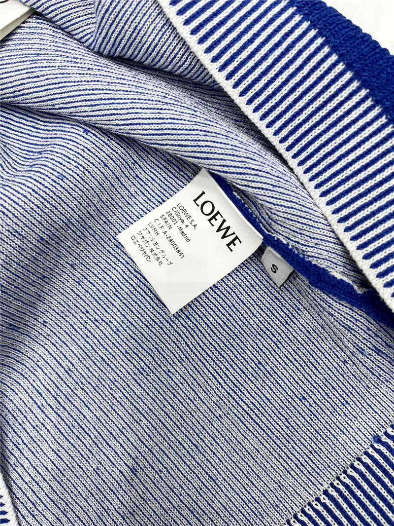 loewe logo jacquard halterneck tank top