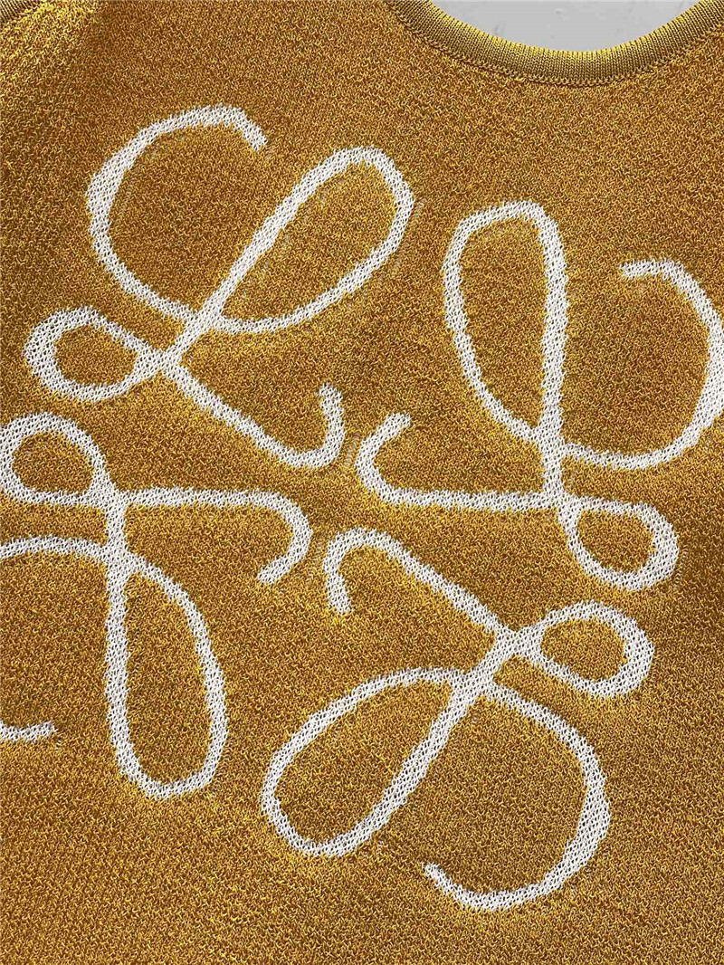 loewe logo jacquard halterneck tank top