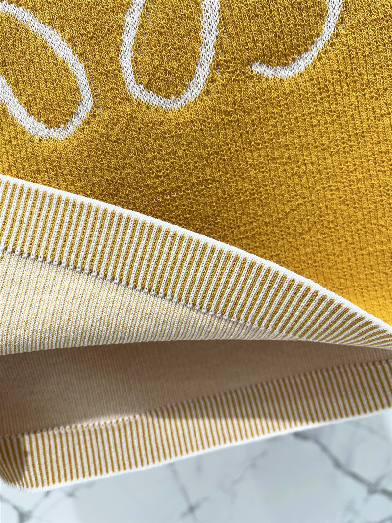 loewe logo jacquard halterneck tank top