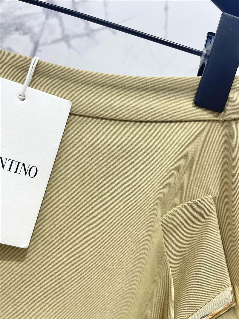 Va1e*ntin0 twill cotton wide skirt replica clothing sites