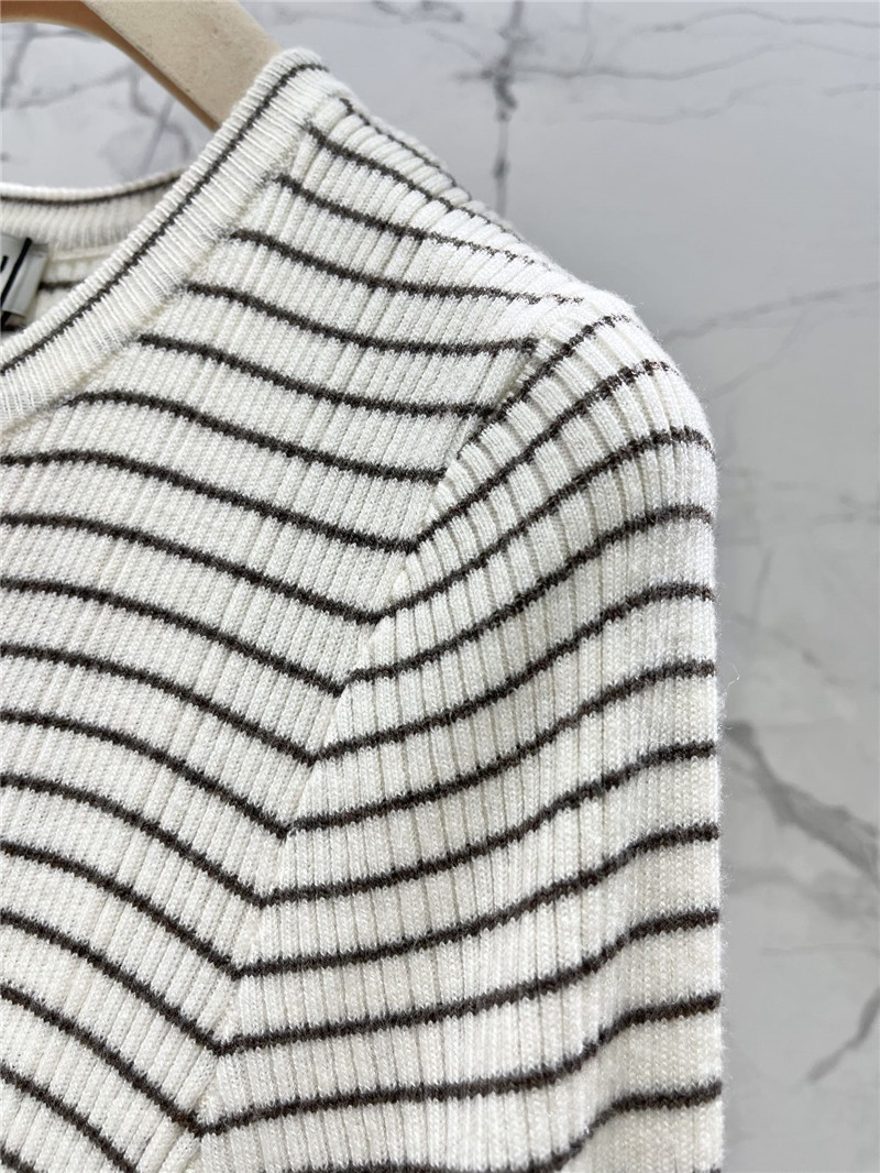 M1um1u knitted short-sleeved dress replicas clothes