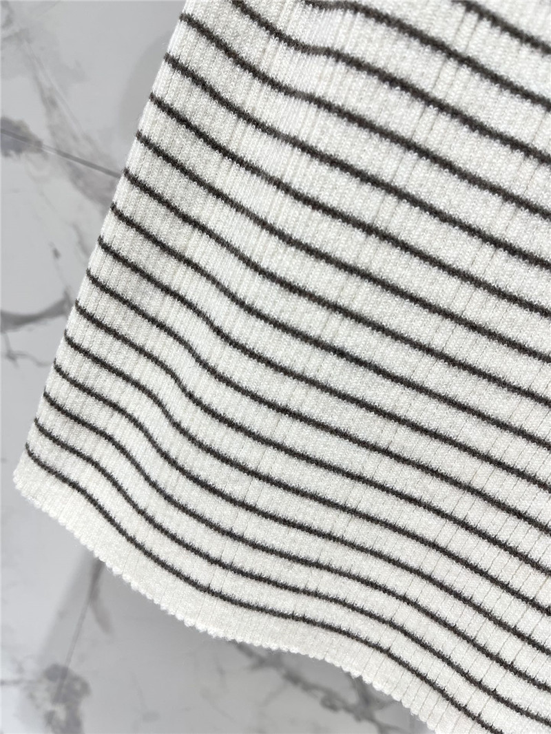 M1um1u striped intercolor vest replica clothing sites