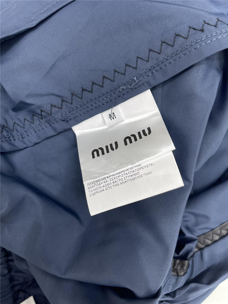 Miu Miu Logo Letter Skirt