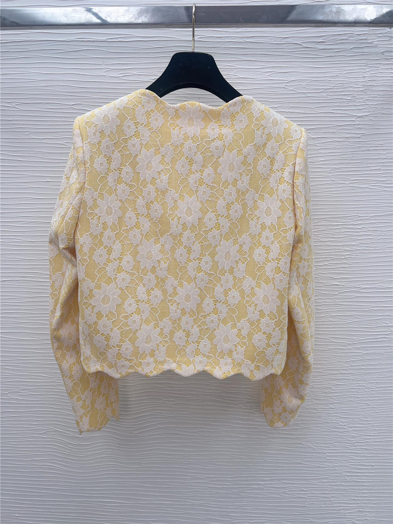 Ch**el flower print coat