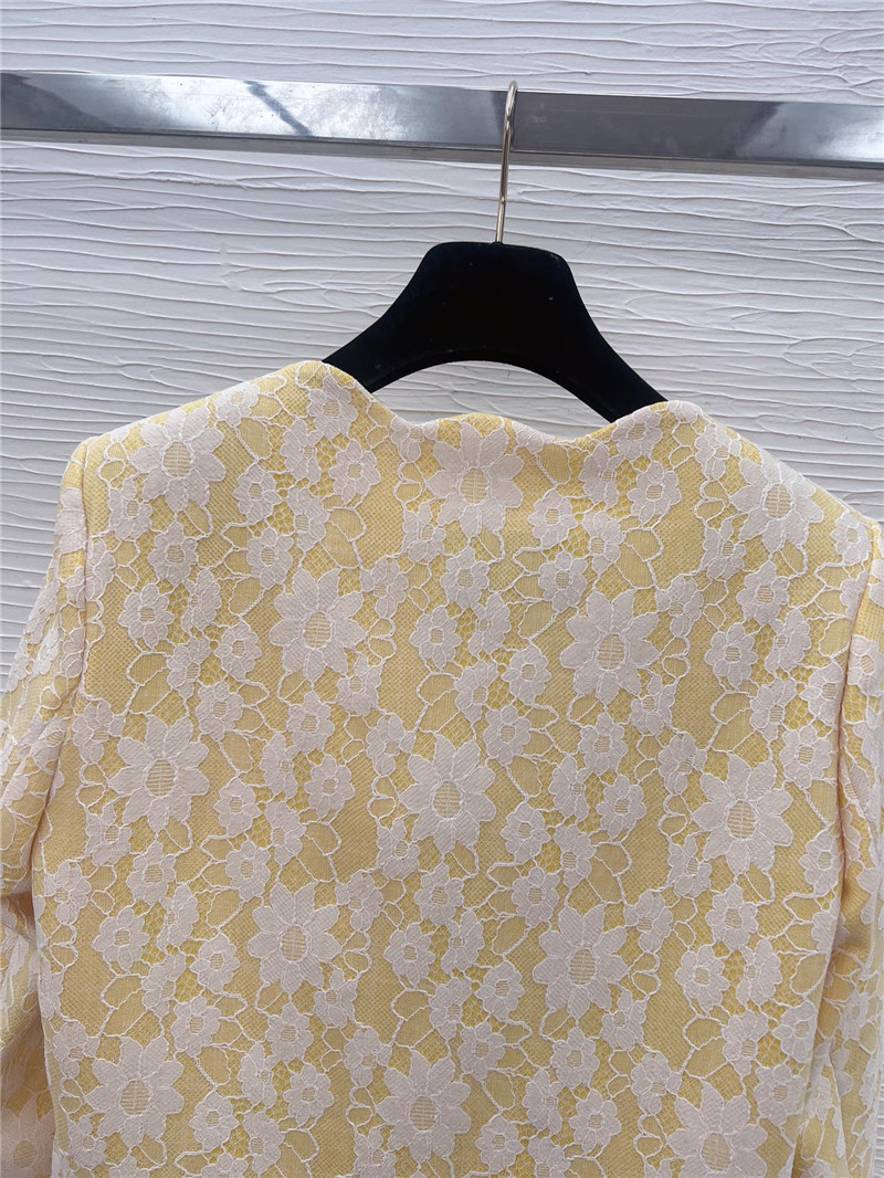 Ch**el flower print coat