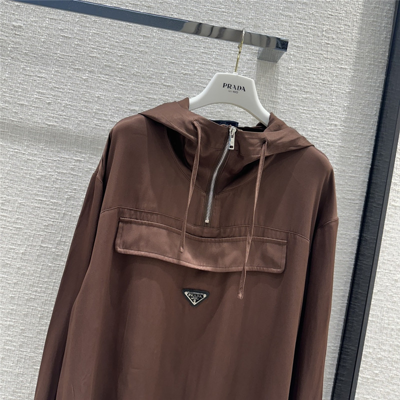 Prada Brown Acetate Sweatshirt