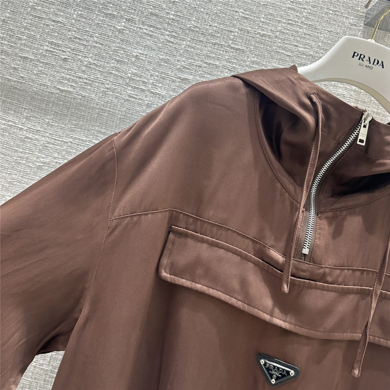 Prada Brown Acetate Sweatshirt