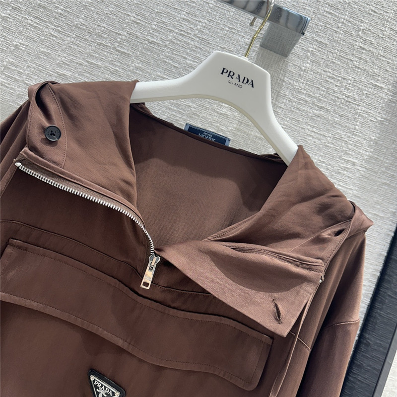 Prada Brown Acetate Sweatshirt
