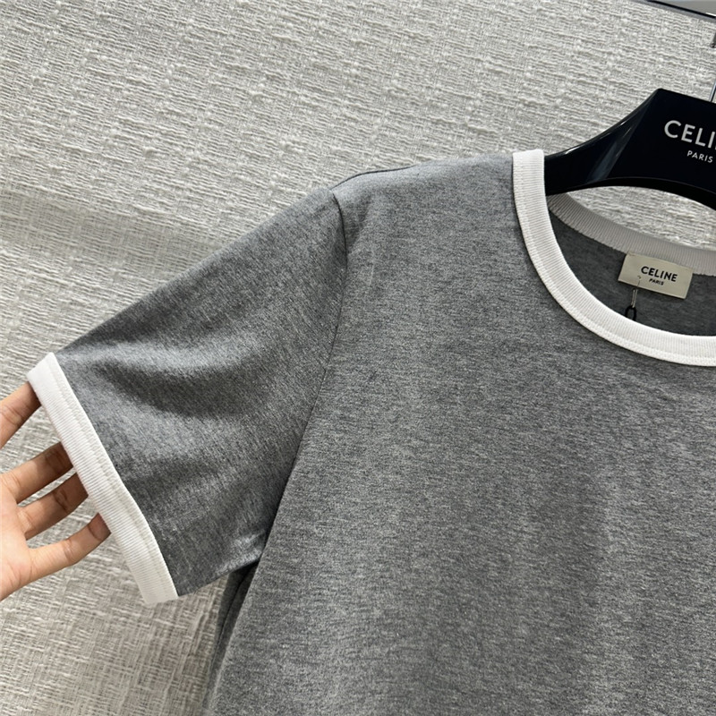 Ce1i*e white logo gray t-shirt