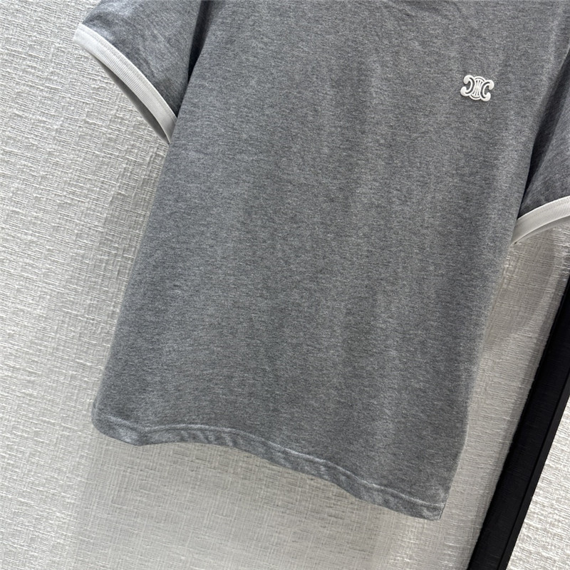 Ce1i*e white logo gray t-shirt