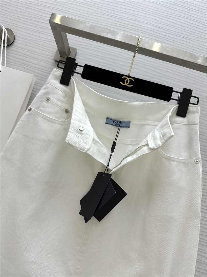 Pra*a mid-length hip-hugging long skirt replica clothing