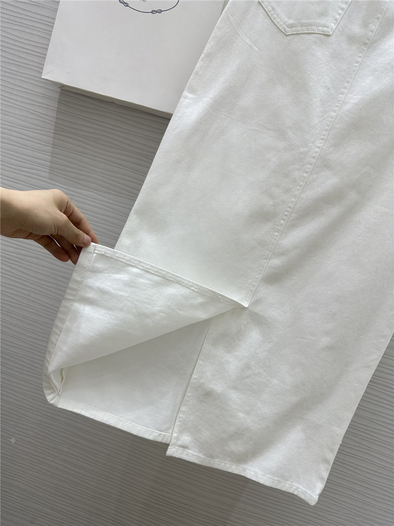 Pra*a mid-length hip-hugging long skirt replica clothing