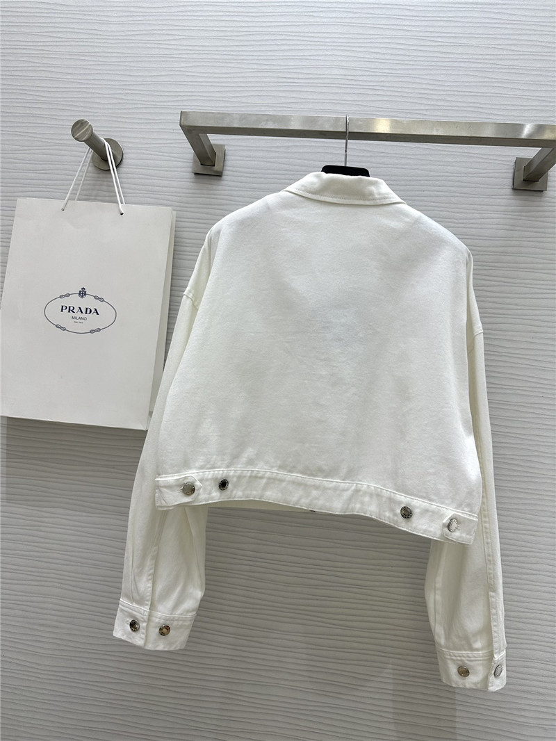 Prada Denim Blouson Jacket