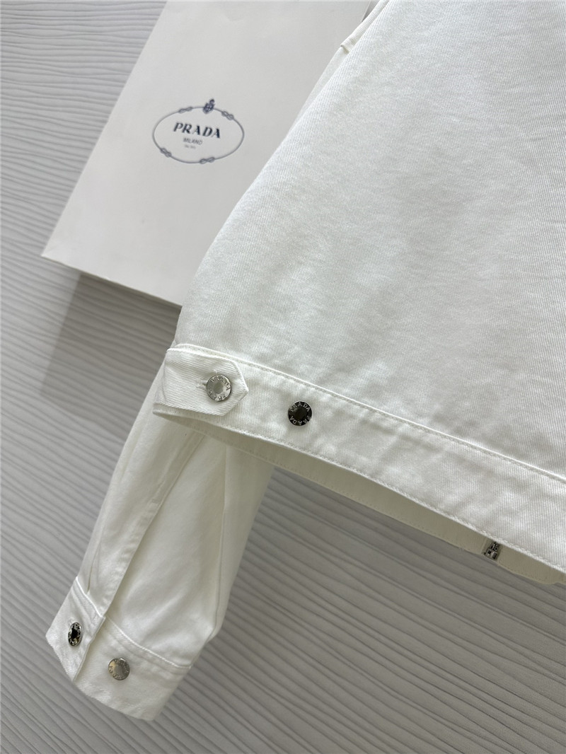 Prada Denim Blouson Jacket