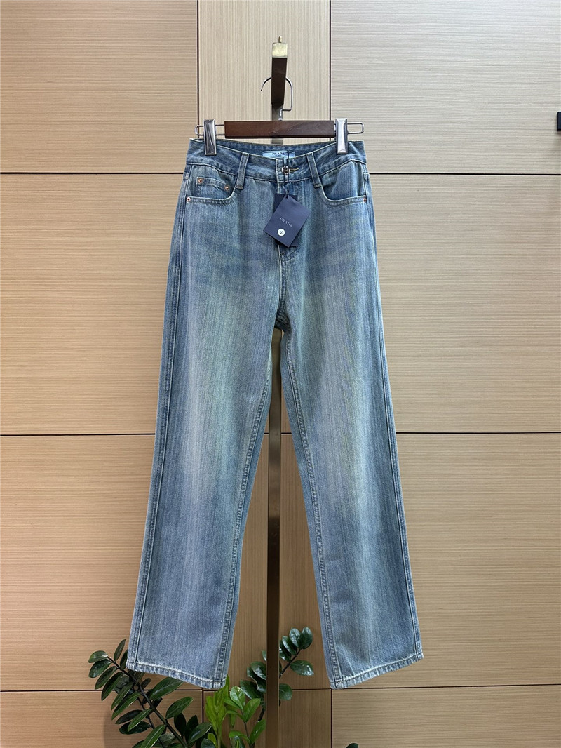 Pra*a new straight jeans replica clothing sites