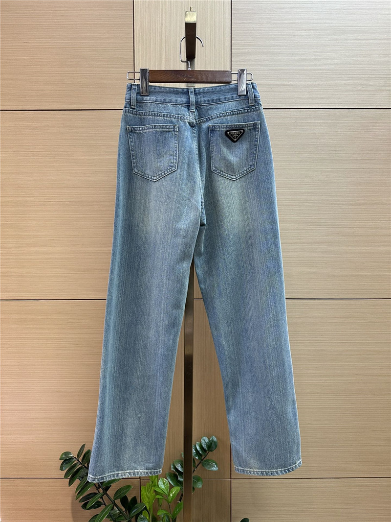 Pra*a new straight jeans replica clothing sites