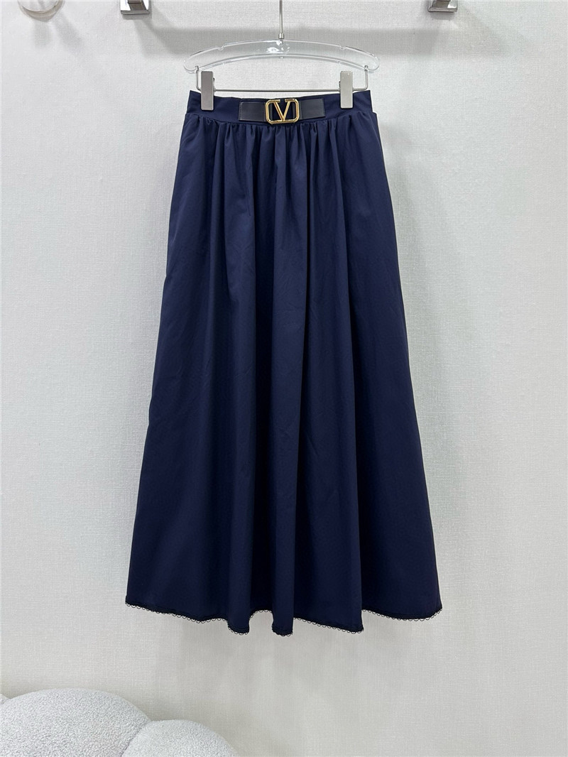 valentino high waist slimming long skirt replica clothing sites