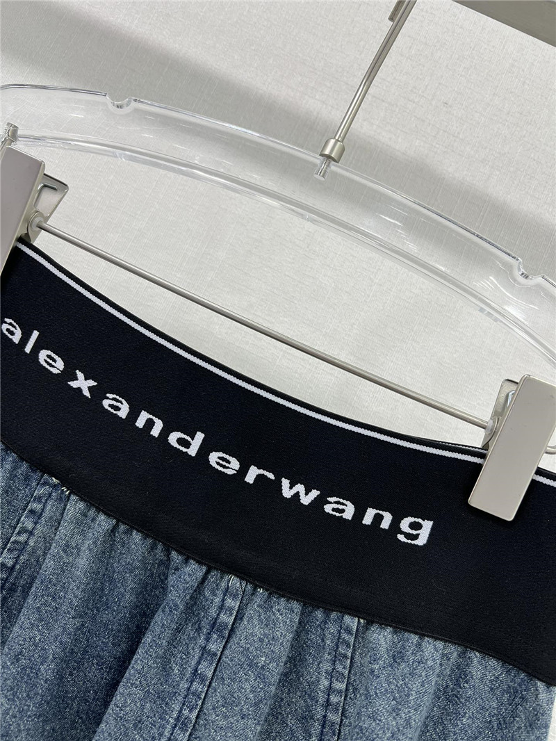 A1exa*der wang denim skirt replica designer clothing websites
