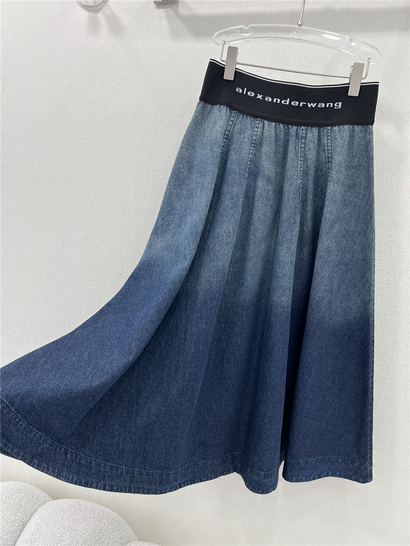 A1exa*der wang denim skirt replica designer clothing websites