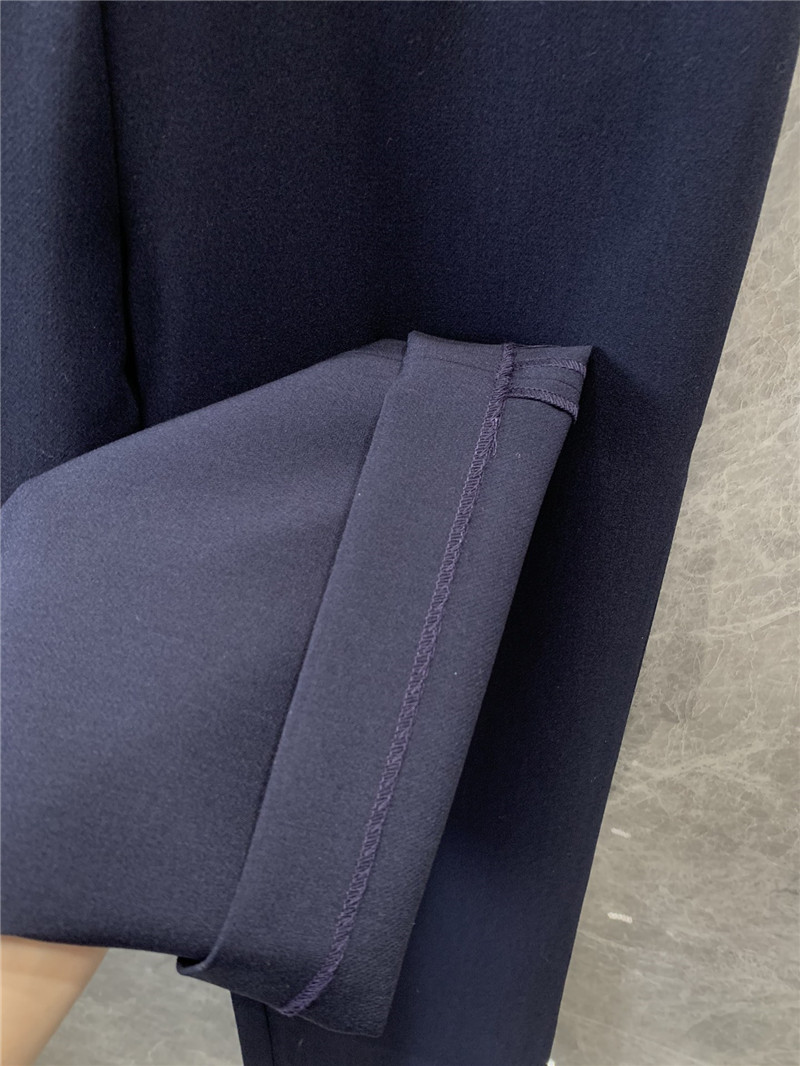 Ch**el metal chain casual straight pants replica clothes