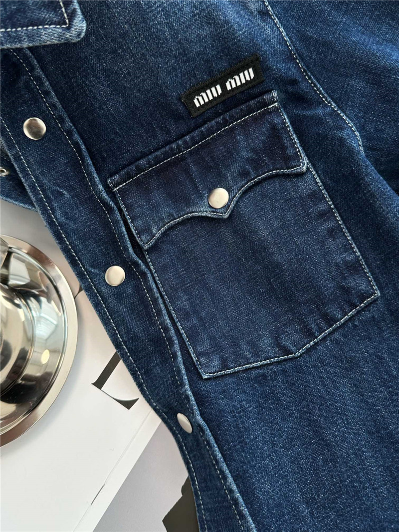 miumiu new denim jacket replica clothing sites