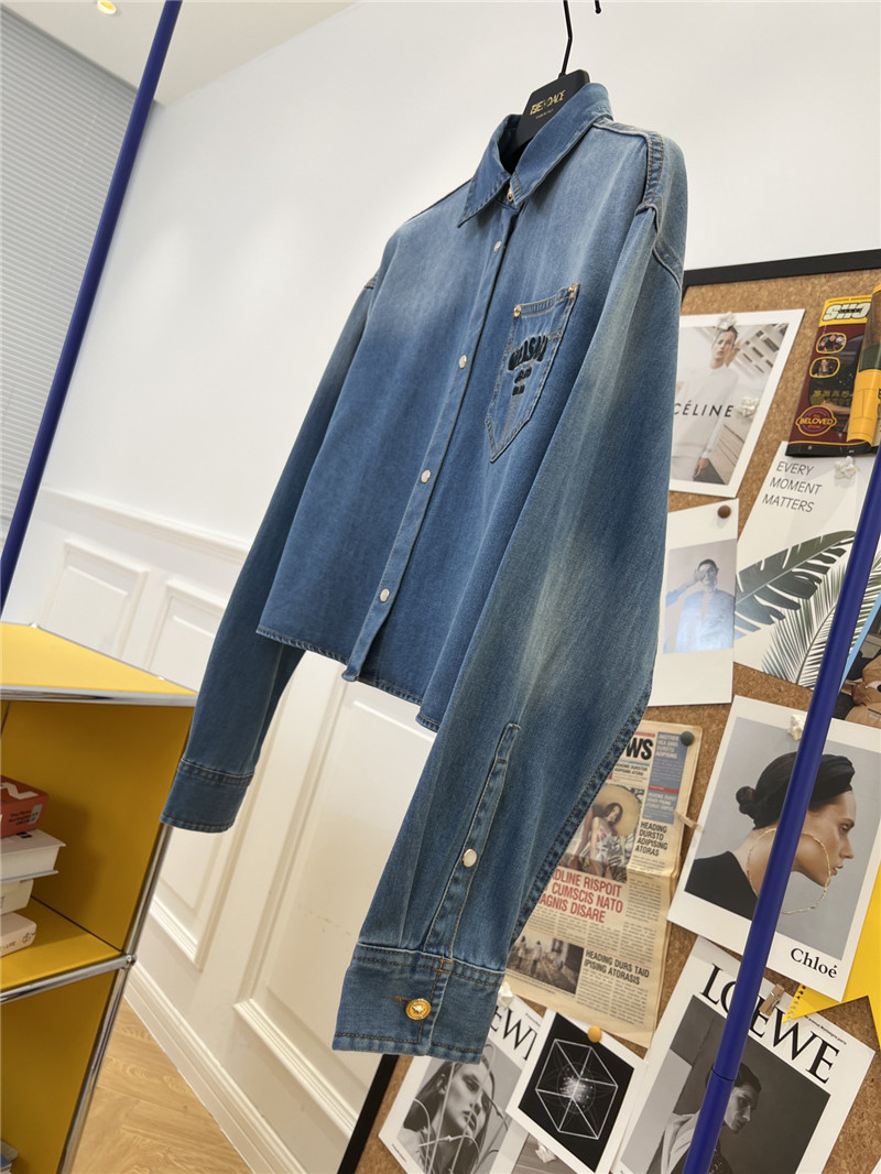 Versace new denim jacket replica d&g clothing