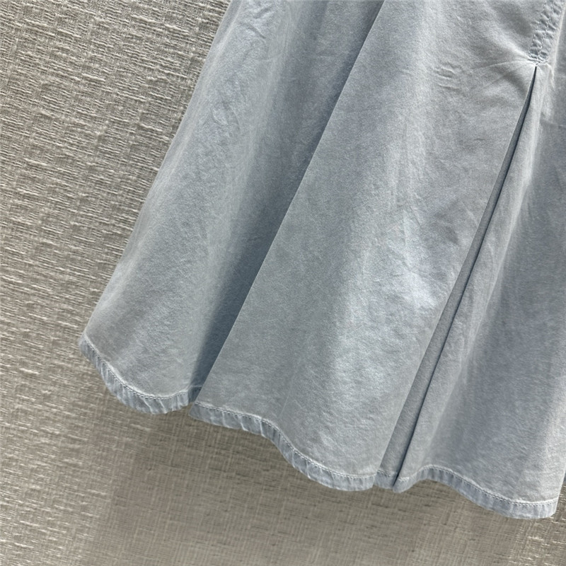 miumiu denim pleated skirt replica d&g clothing