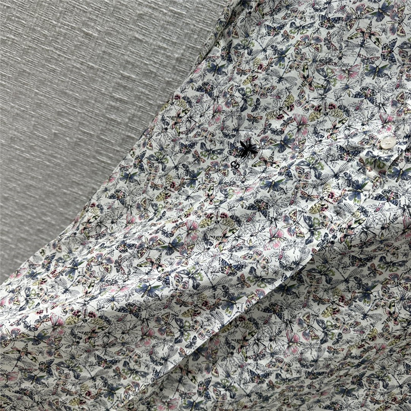 D10r dragonfly print long sleeve shirt replica designer clothes