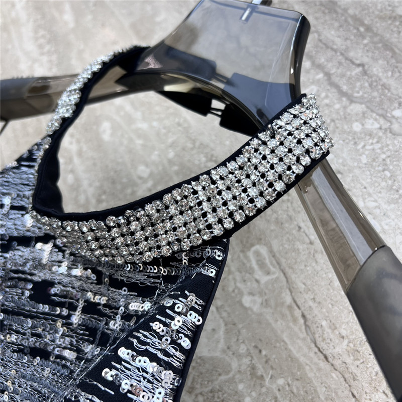 M1um1u studded dress replica designer clothes