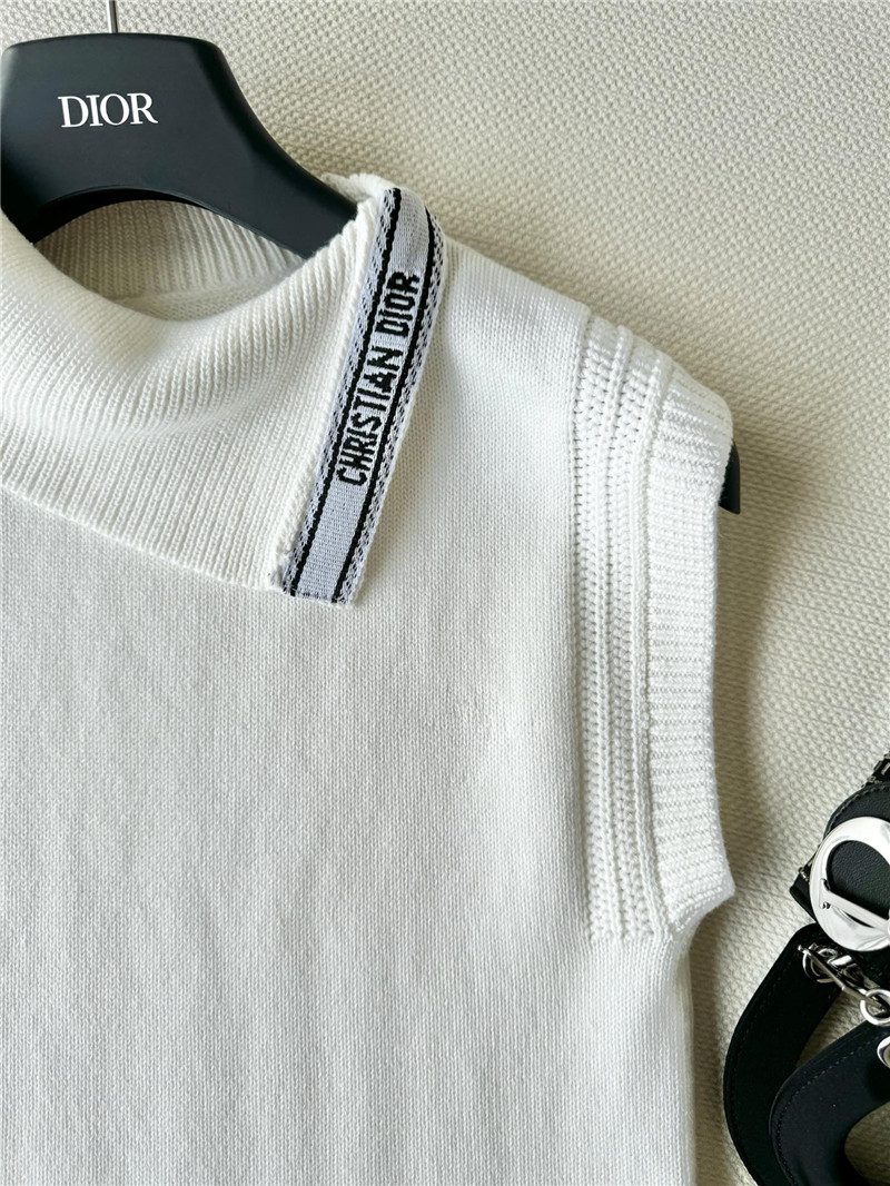 D10r new knitted vest replica designer clothes