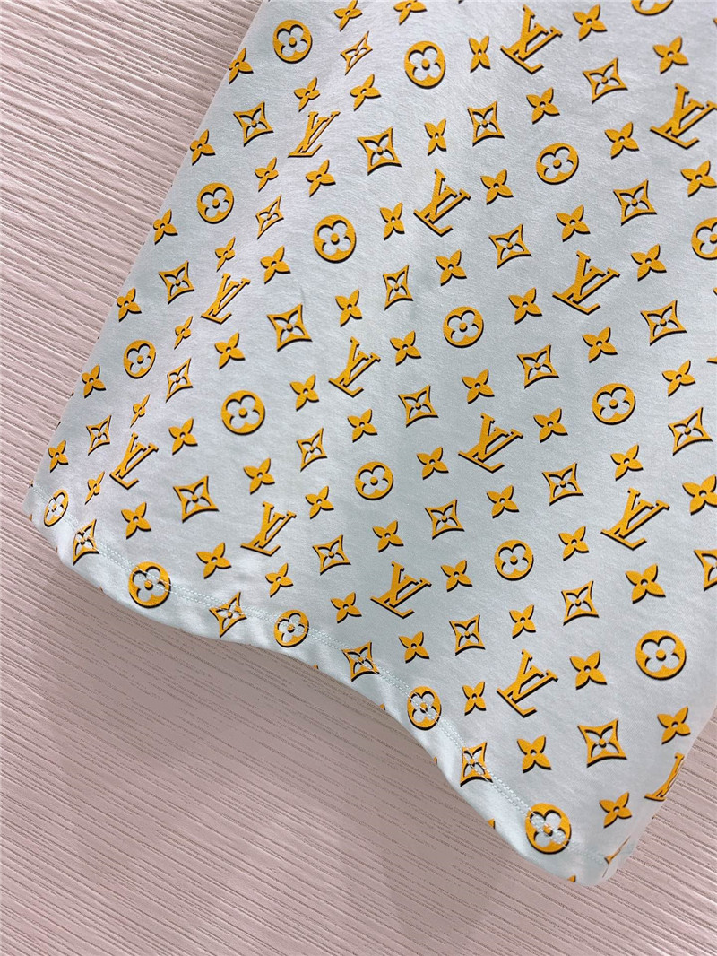 l0vis Vvtt0n lv presbyopia printed t-shirt replica d&g clothing