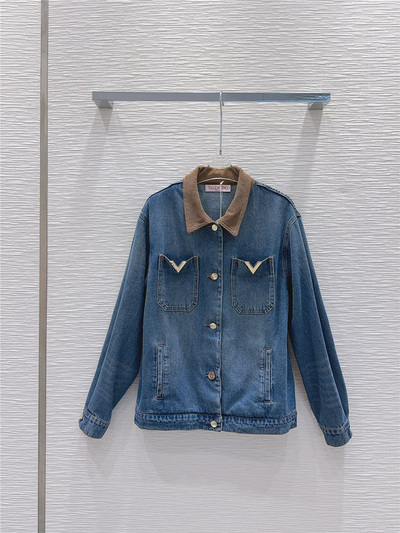 valentino denim jacket cheap replica designer clothes
