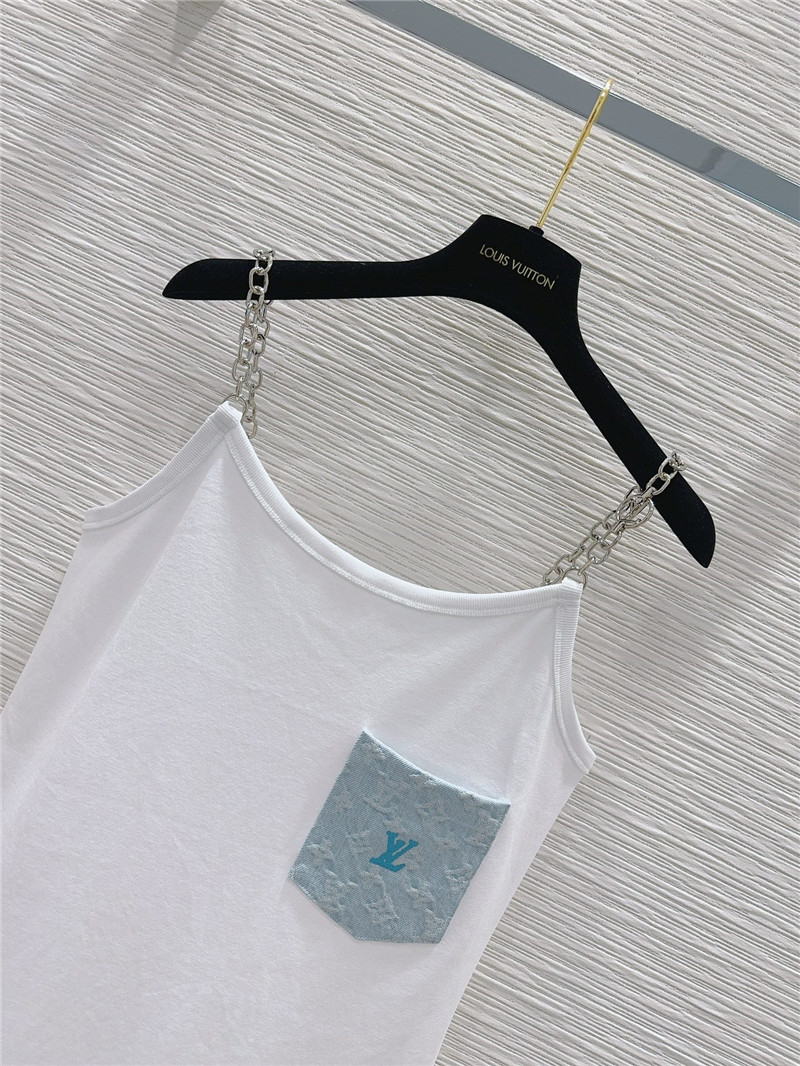 Louis Vuitton White Camisole Dress