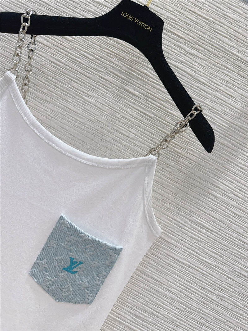 Louis Vuitton White Camisole Dress