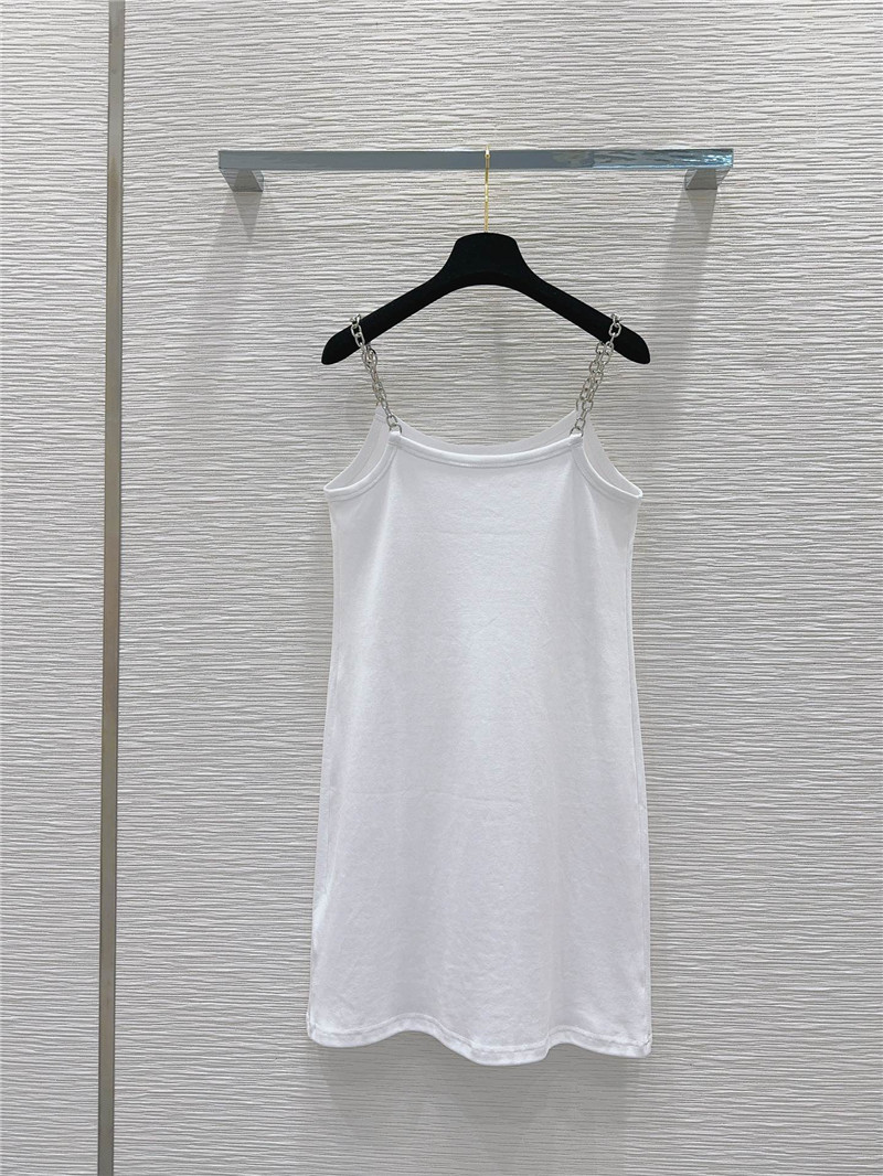 Louis Vuitton White Camisole Dress