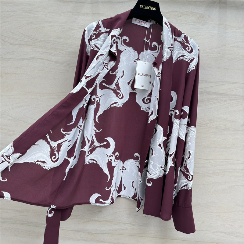 Va1e*ntin0 silk shirt replica designer clothing websites