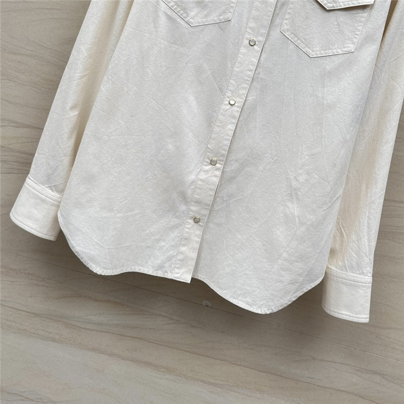 L0r0 P1ana right shoulder shirt cheap replica designer clothes