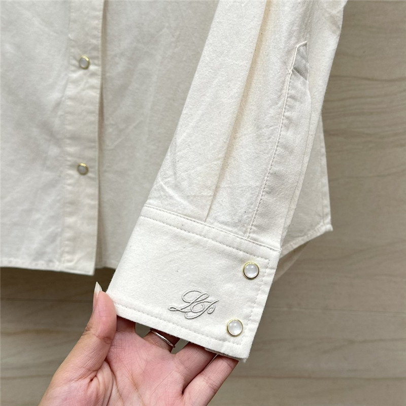 L0r0 P1ana right shoulder shirt cheap replica designer clothes