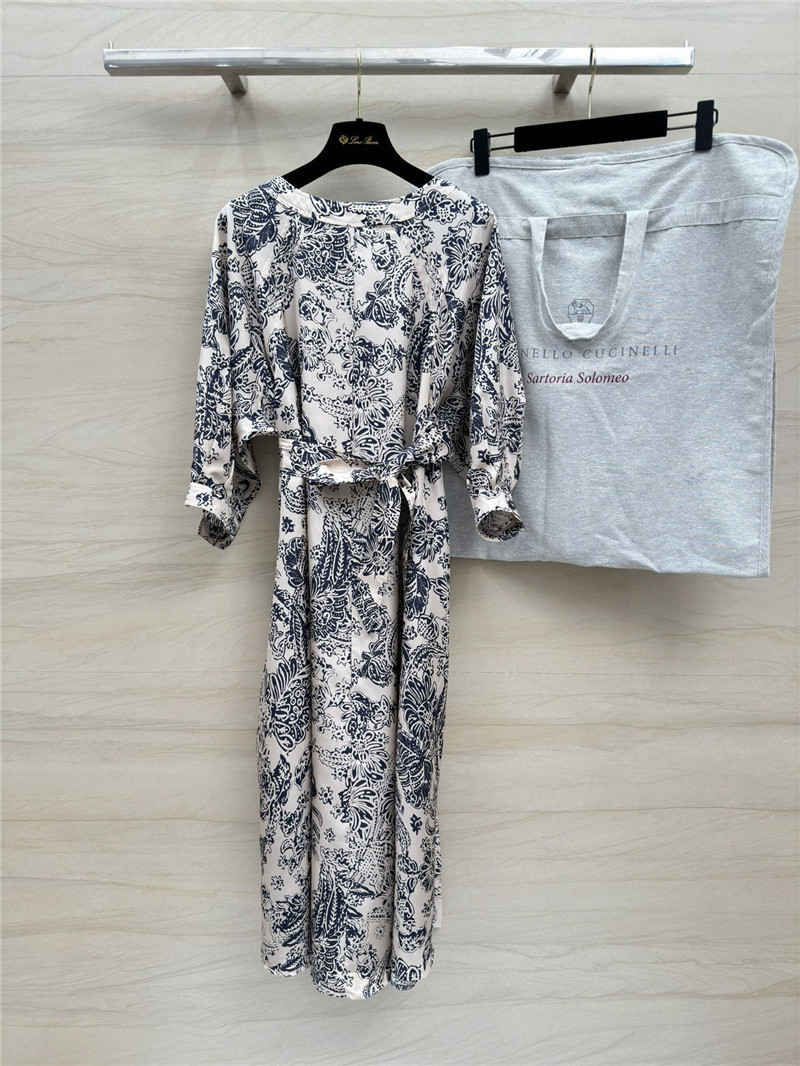 loro piana silk dress replica designer clothes