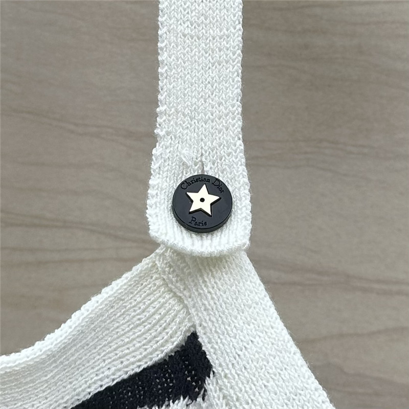 D10r knitted vest top replica d&g clothing