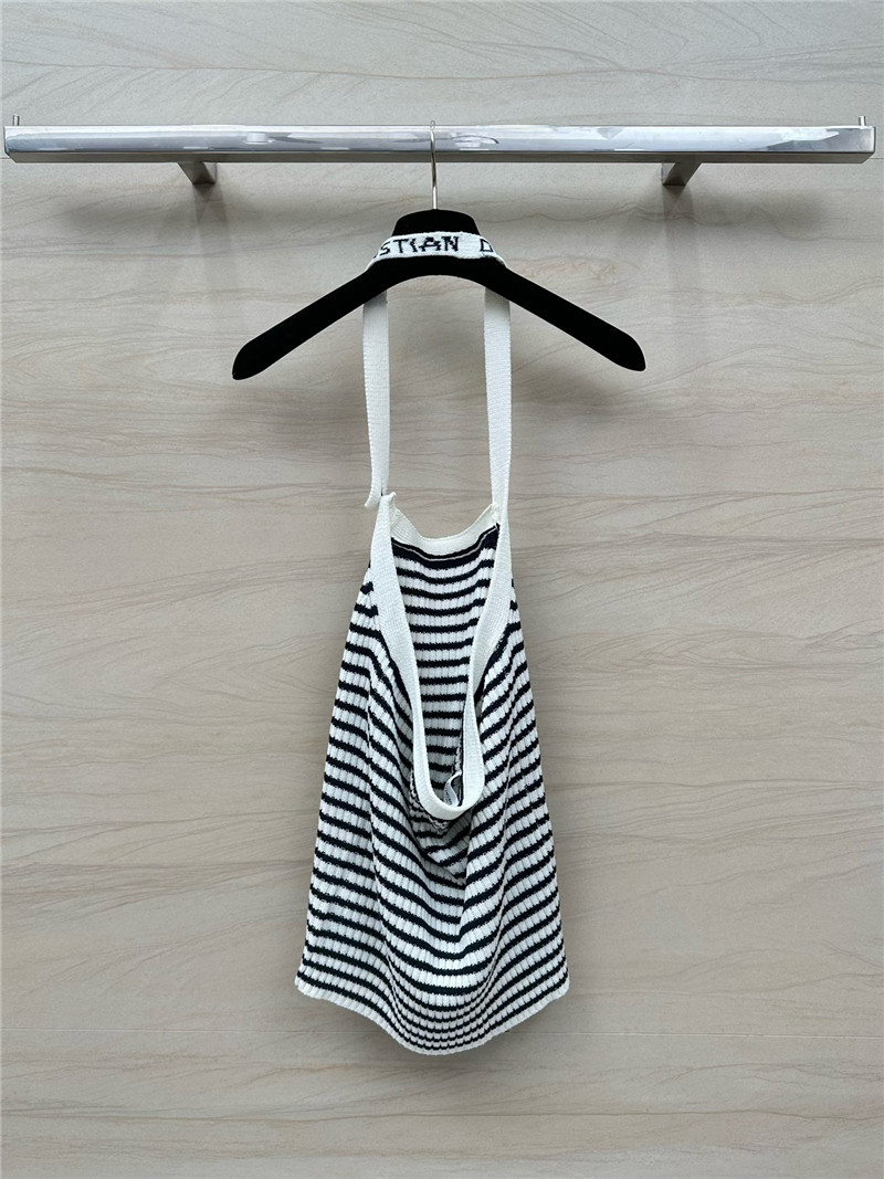 D10r knitted vest top replica d&g clothing