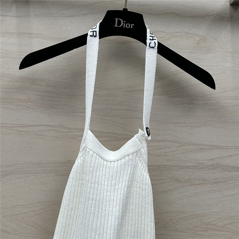 D10r knitted vest top replica d&g clothing