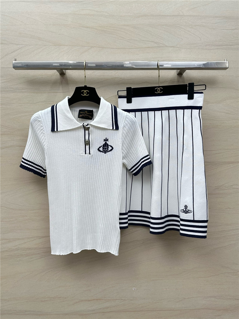 Vivienne Westwood Polo collar top replicas clothes