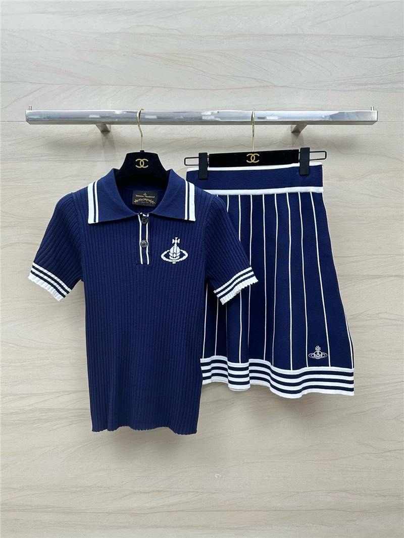 Vivienne Westwood Polo collar top replicas clothes